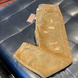 NWT Zara Man Denim Wear Recover Carrot Fit